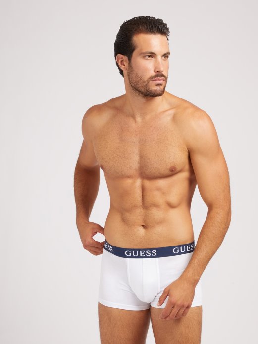 Plavi Paket 3 Bokserice S Logotipom Guess Shopping