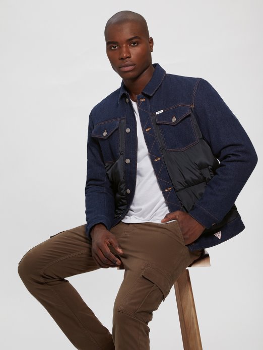 Plavi Traper Guess Shopping Nova Artica Jakna