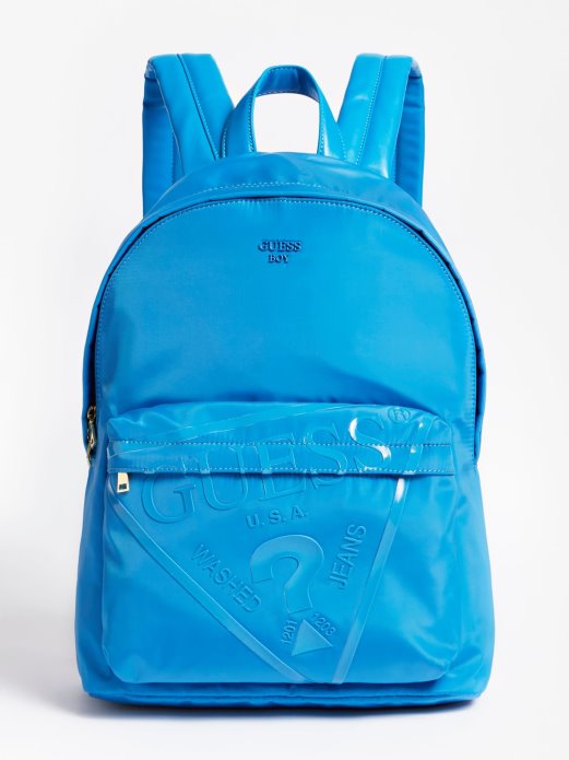 Plavi Zoel Logo Trokut Ruksak Pogodi Kupnju