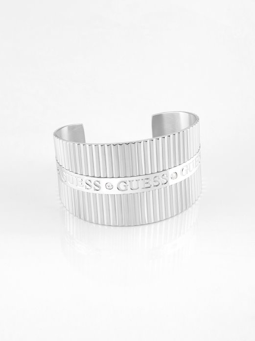 Plisse-bangle-bracelet Srebrna Pogodna Kupovina