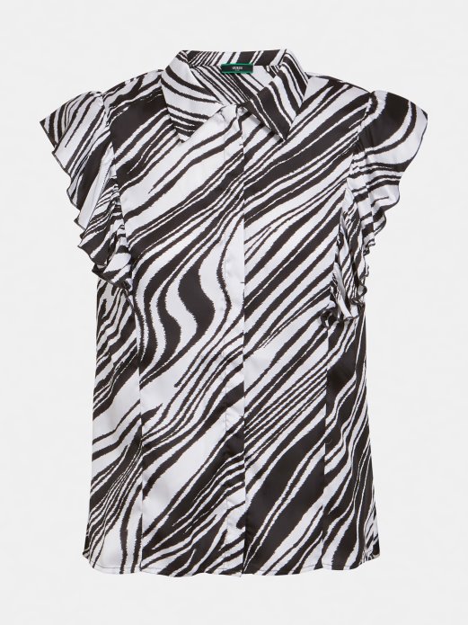 Po Cijelom Printu Satenska Košulja Guess Shopping