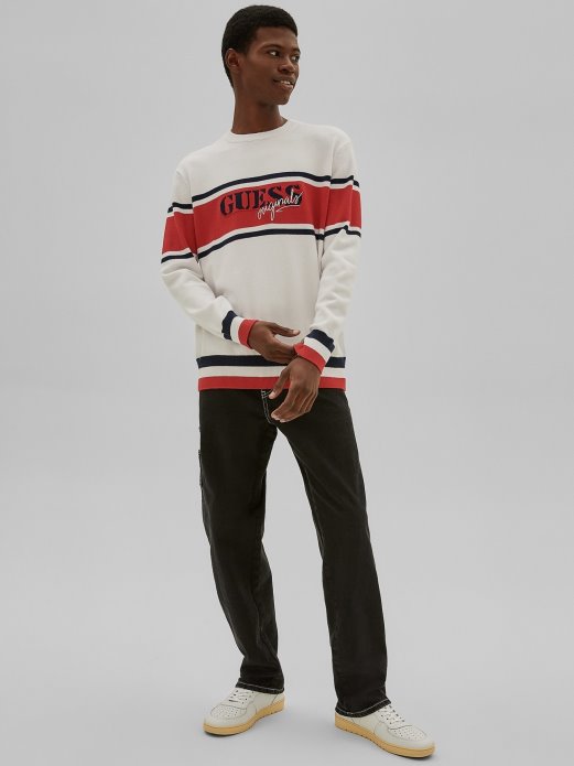 Pogodi Kupnju Bijelog Prugastog Džempera