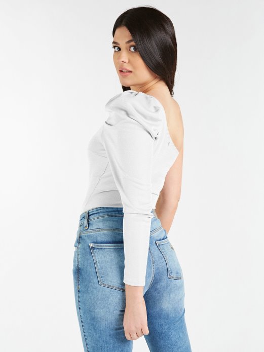 Pogodite Kupiti Bijeli Bodi Na Jednu Rame