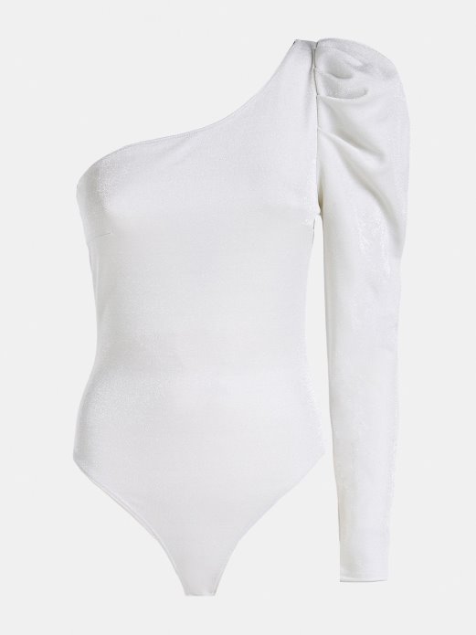 Pogodite Kupiti Bijeli Bodi Na Jednu Rame