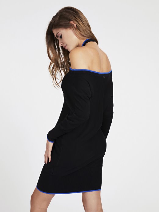 Pogodite Kupiti Crnu Haljinu Bez Ramena