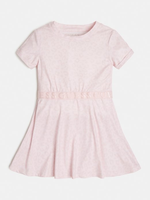 Pogodite Kupovati Ružičastu Haljinu S Cijelim Printom