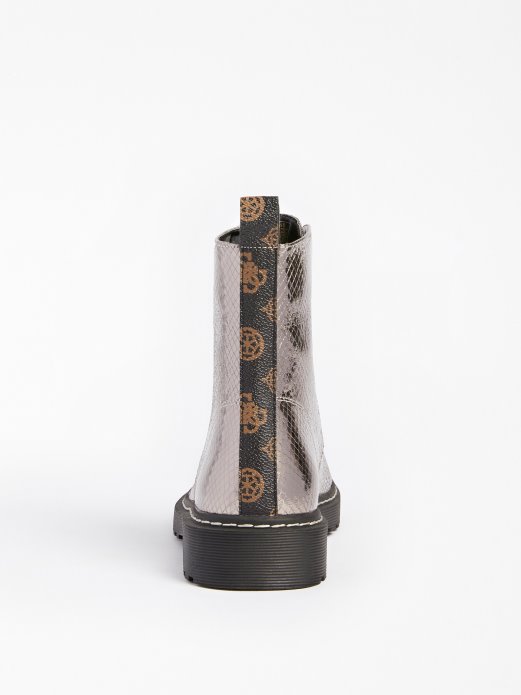 Pogodite Kupovati Srebrne Rambo Borbene čizme