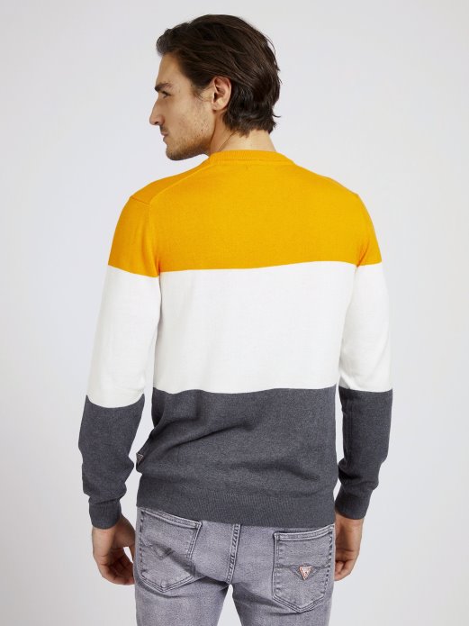 Pogodite Shopping Nijanse Narančastog Prugastog Džempera