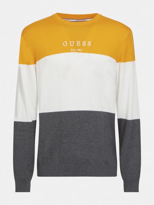 Pogodite Shopping Nijanse Narančastog Prugastog Džempera