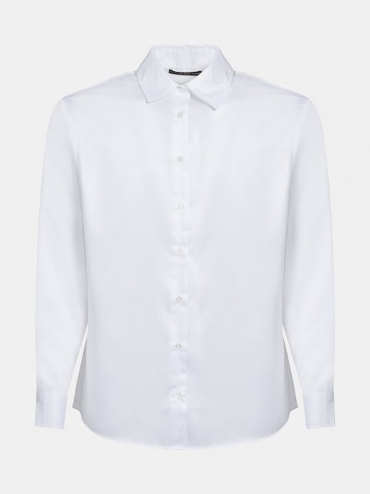 Popeline Košulja Guess Shopping Bijela