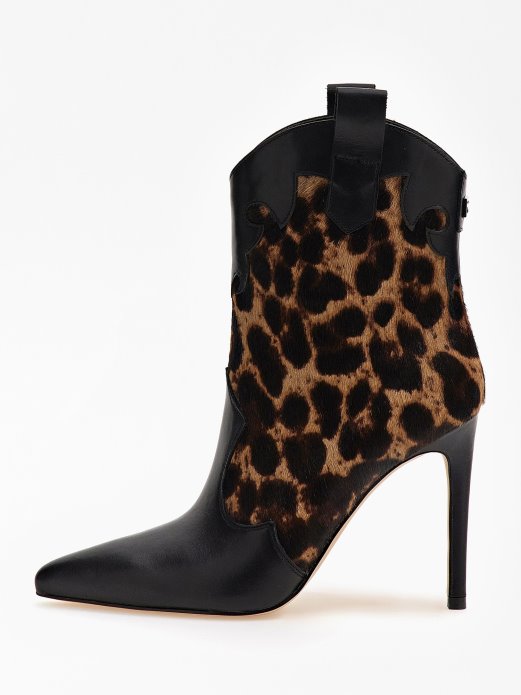 Prave Kožne Breann Gležnjače Guess Shopping Animalier