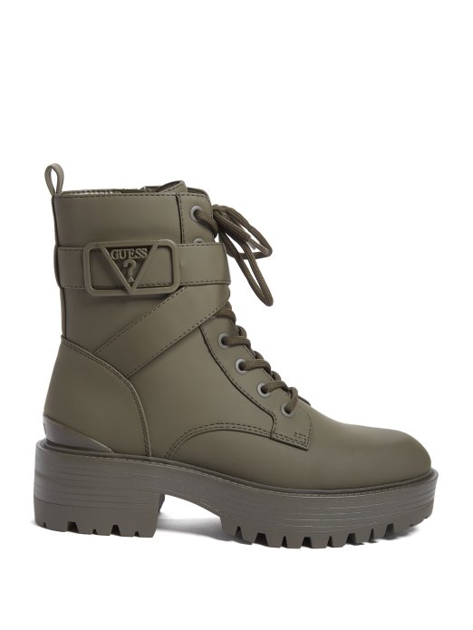 Prašnjavo Zelene Ravne Borbene čizme Guess Shopping
