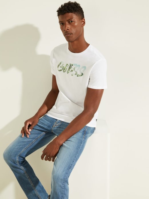 Prednja Majica S Bijelim Logom Guess Shopping