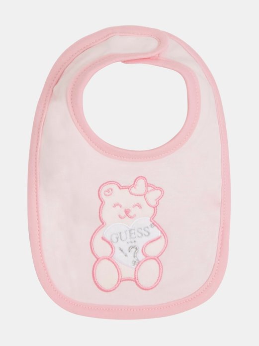 Prednji Logo Bib Guess Shopping Roza