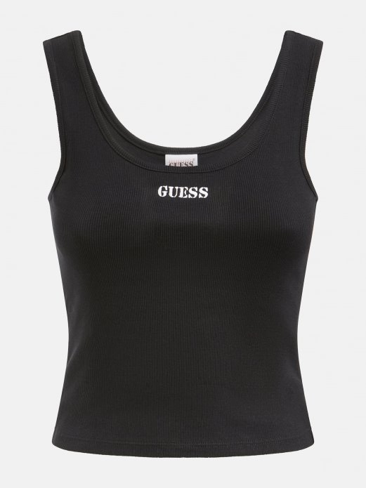 Prednji Logo Top Guess Shopping Black