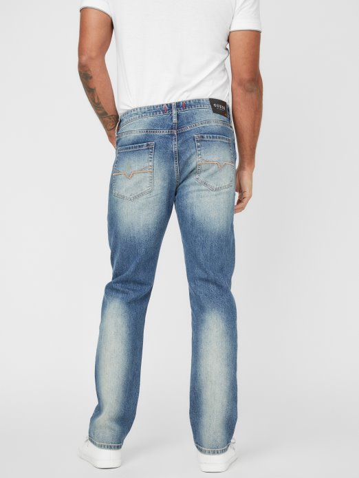 Prirodne Traperice Ravnih Nogavica U Obliku Polumjeseca S Višestrukim Pranjem Guess Shopping