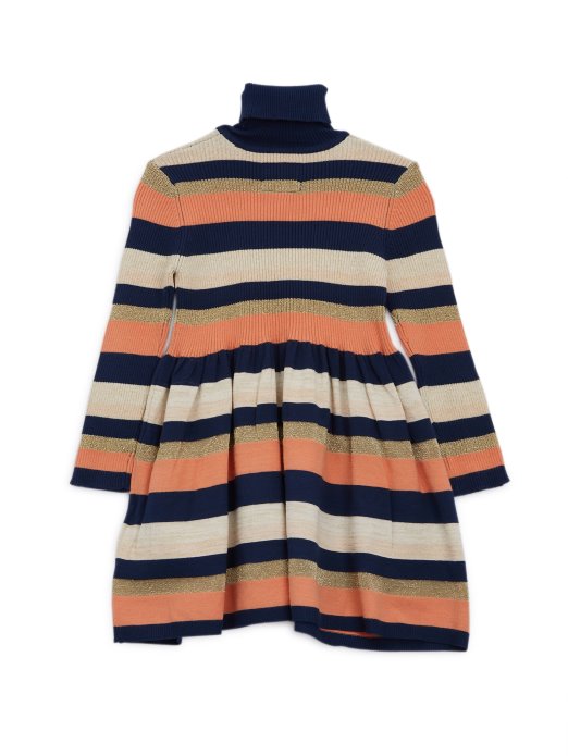 Prugasta Džemper Haljina (2-7) Plavo-zlatne Lurex Pruge Guess Shopping