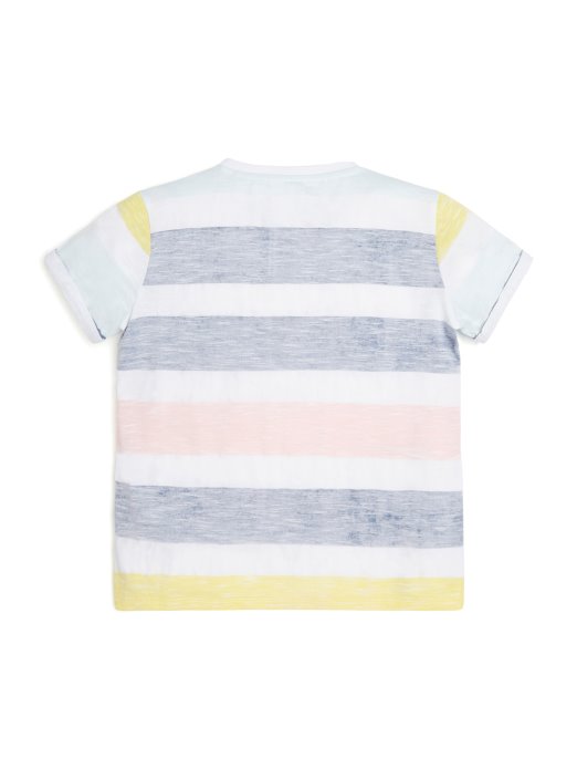 Prugasta ženska Majica (7-16) Guess Shopping Wonder žuta Prugasta