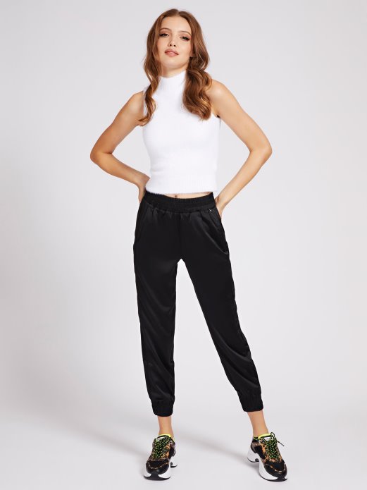 Pulover Bez Rukava S Ovratnikom Guess Shopping Bijeli