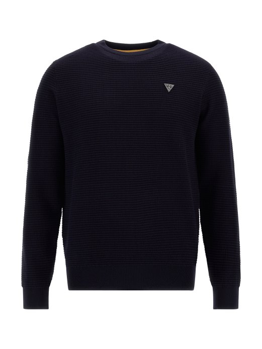 Pulover Od Mješavine Viskoze Plavi Guess Shopping