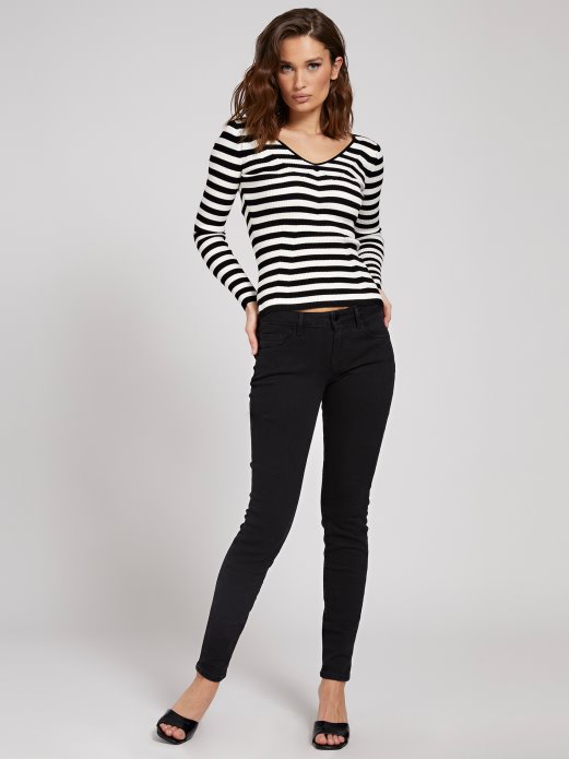 Pulover Od Mješavine Viskoze Višebojni Uzorak Pogodne Kupnje