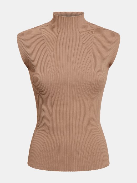 Pulover S Kornjačevim Ovratnikom Bež Guess Shopping