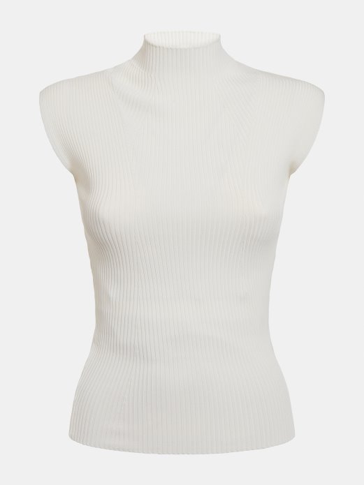 Pulover S Kornjačevim Ovratnikom Guess Shopping Bijeli