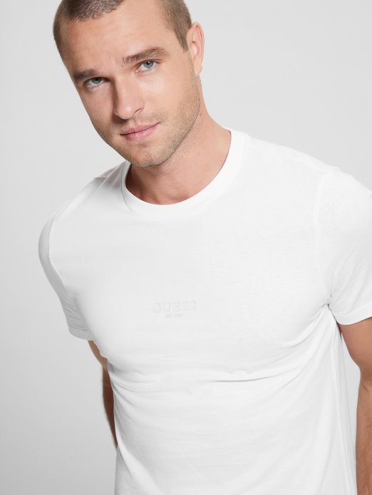 Pure White Eco Aidy Tee Guess Shopping
