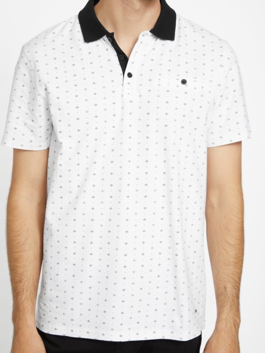 Pure White Eco Ira Polo Guess Shopping