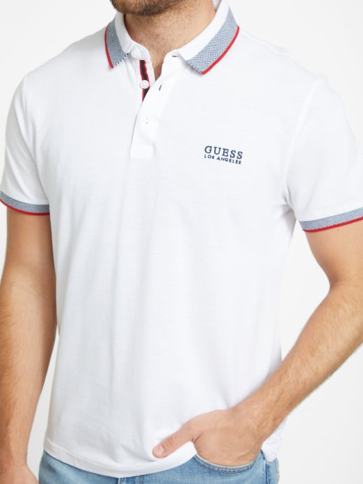 Pure White Eco Tonni Polo Guess Shopping