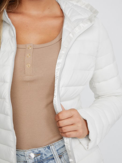 Rachelle Podstavljena Jakna Blanc/scuffy Guess Shopping