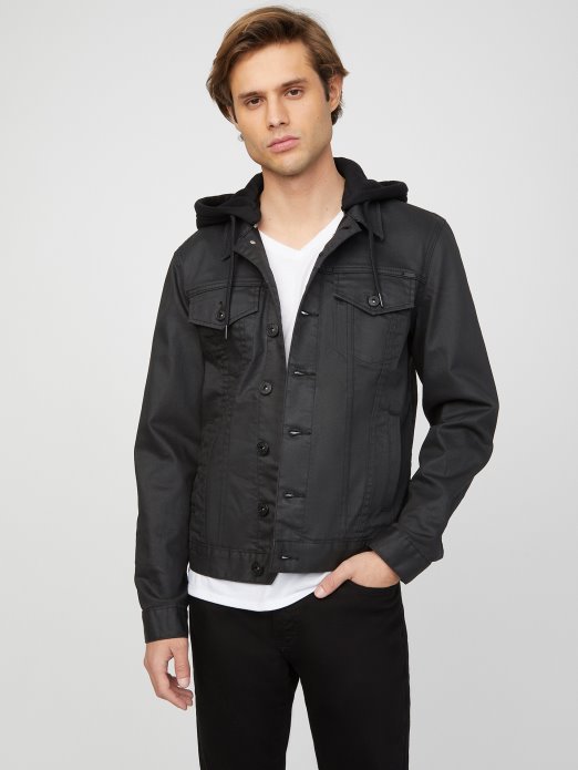 Rakim Traper Jakna Guess Shopping Crno Pranje