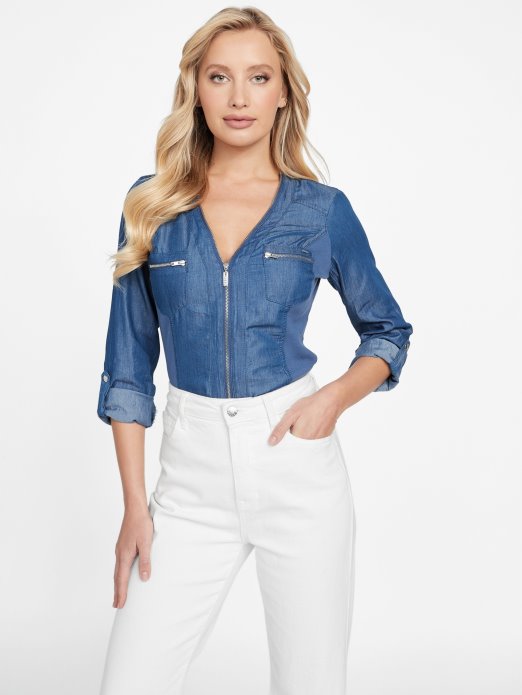 Raya Top Guess Shopping Tamno Panja