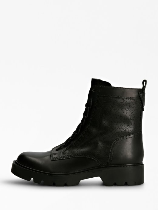 Raziela 4g Logo Borbena čizma Crna Guess Shopping