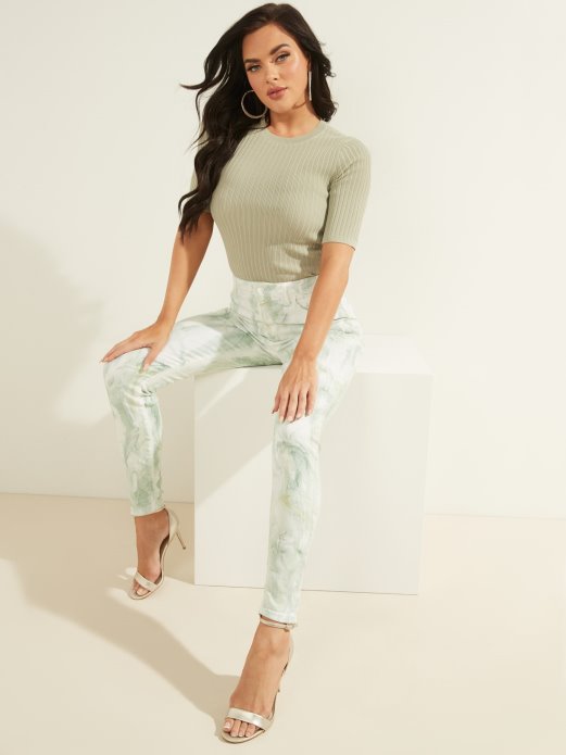 Rebrasto Pleteni Gornji Dio Zelena Guess Shopping