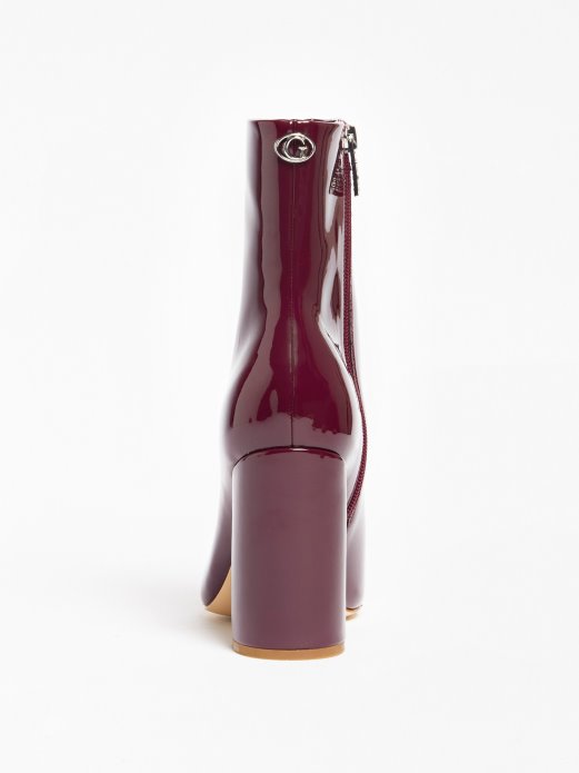 Red Guess Shopping Lakirane čaše Niske čizme