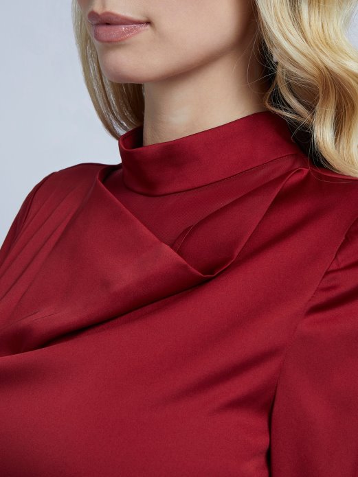 Red Guess Shopping Open Back Body