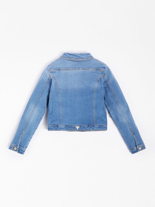 Regular Fit Traper Jakna Guess Shopping Svijetlo Plava