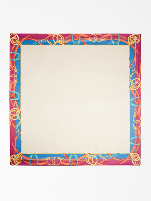 Remen Print Kefiah Guess Shopping Bordo