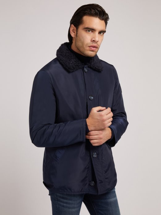 Reverzibilna Jakna Tamnoplava Guess Shopping