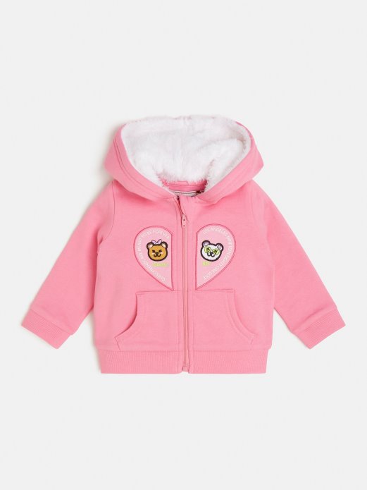 Roza Aktivna Majica S Kapuljačom Guess Shopping