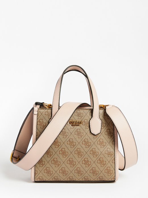 Roza Guess Shopping Silvana 4g Logo Mini Torba