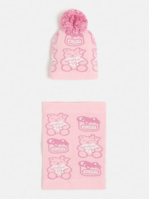 Roza Guess šešir Za Kupnju I Topli Set Oko Vrata