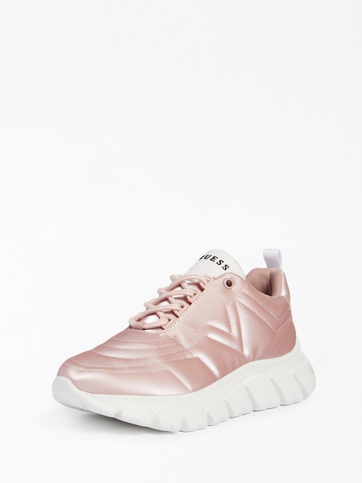 Ružičasta Foiled Chiarra Tenisica Za Trčanje Guess Shopping