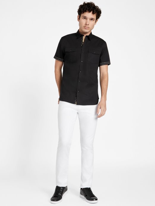 Sancho Košulja Guess Shopping Jet Crna