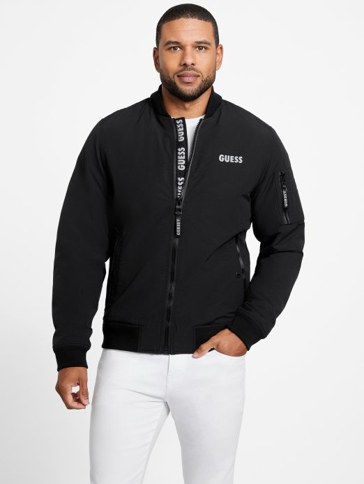 Saul Jakna S Kapuljačom Jet Crna Guess Shopping