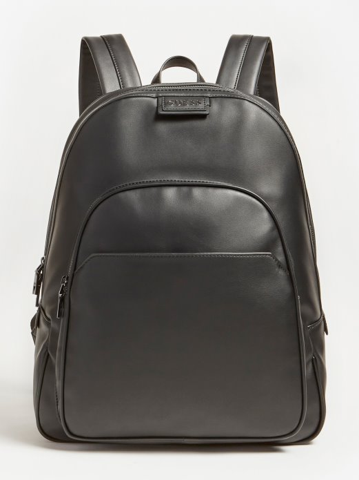 Scala Ruksak S Prednjim Džepom Crni Guess Shopping