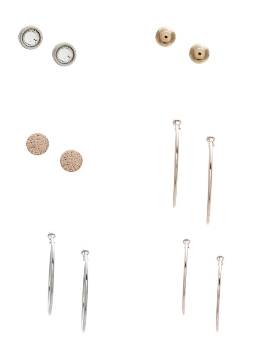 Set Naušnica Za Višestruku Kupnju Od Miješanih Metala