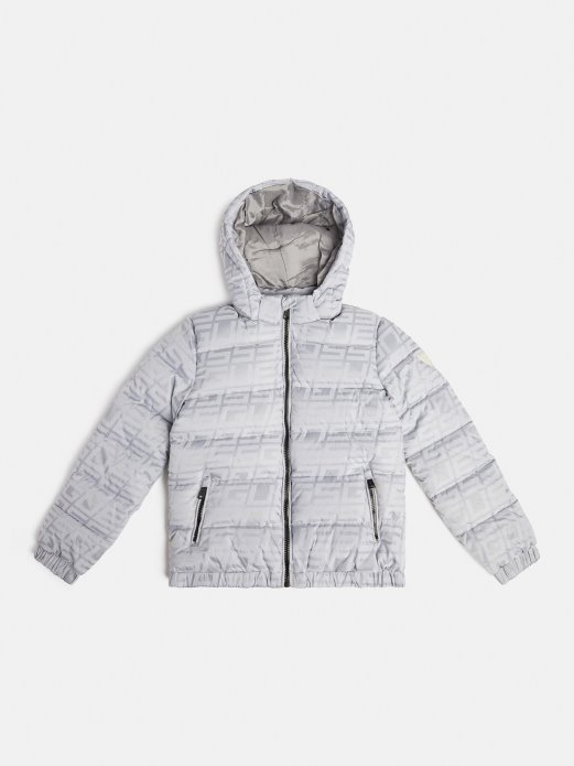 Siva Guess Shopping All Over Logo Puffer