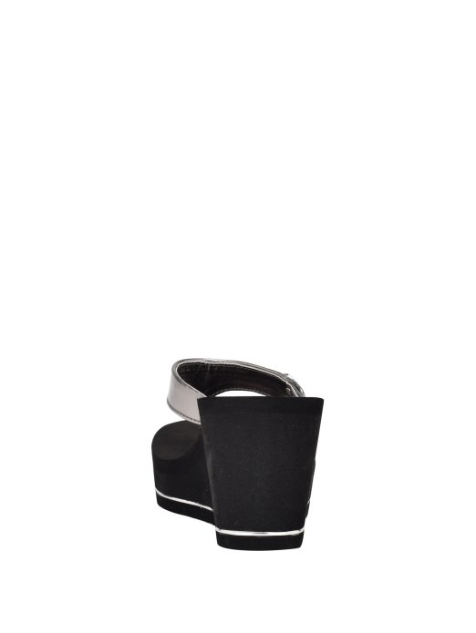 Siva Zmija Guess Shopping Platforma Riješiti Flip Flop